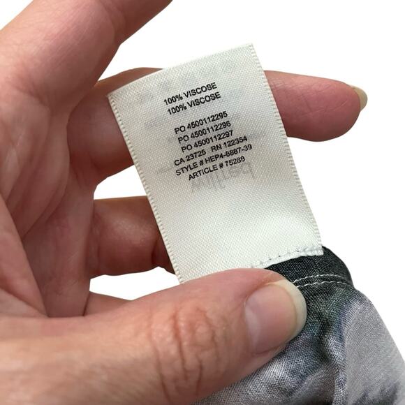 Aritzia Wilfred Tie Dye Slip Dress XS/S Midi Length Straight Fit Minimalist READ - Picture 9 of 9